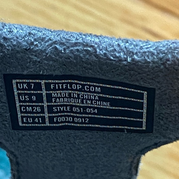 FitFlop womens Lulu thong sandals grey size 9 - Picture 5 of 5